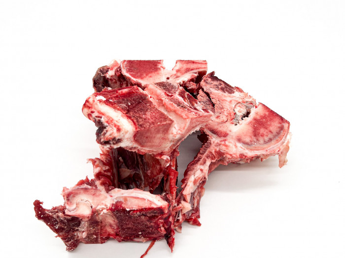 Beef back bones, frozen