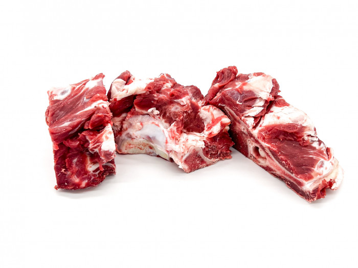 Beef chuck bones, frozen