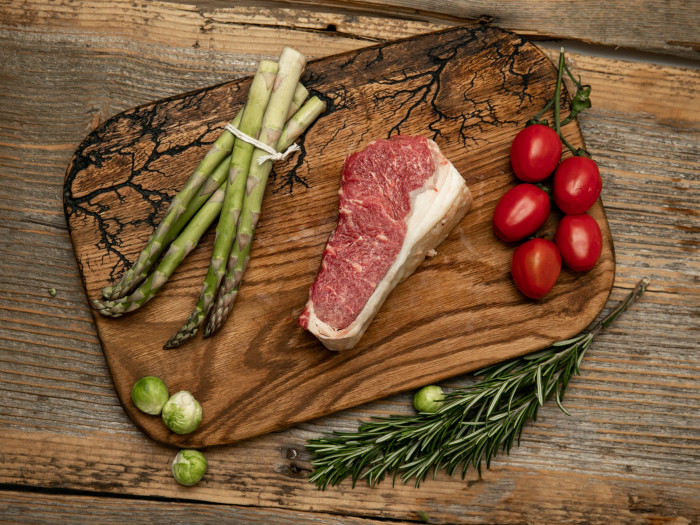 Striploin steiks 